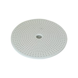Desiccator plate, porcelain