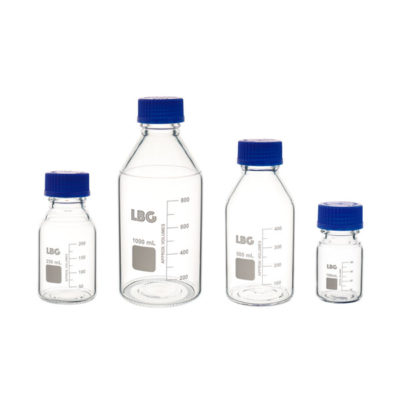 Schott bottle with ISO thread, borosilicate